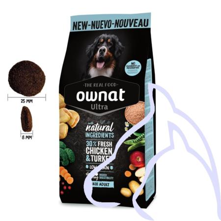 OWNAT ULTRA MAXI Poulet/Riz (Chien), 12 kg